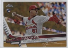 2017 Topps Chrome Gold Refractor /50 Alex Reyes #66 sh7