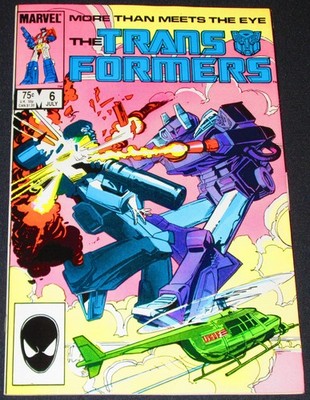 THE TRANSFORMERS Volume 1, Issue #6 [Marvel 1985] NM- or better