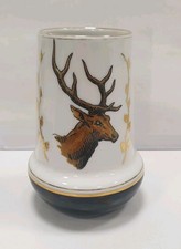 vase porcelaine de couleuvre venerie pierre chambry chasse bois cerf dague