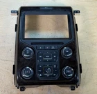 2013-14 FORD F150 WOODGRAIN 8" RADIO TRIM BEZEL CLIMATE CONTROL PANEL OEM