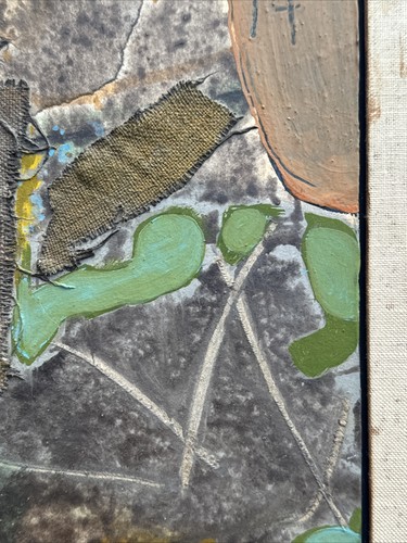 JAMES GRANT PAINTING ABSTRACT EXPRESSIONISM MID CENTURY FAMOUS LISTED VINTAGE - Picture 8 of 21