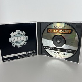 Titan Wars Sega Saturn Japan Complete CIB