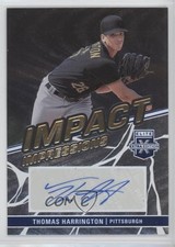 2023 Panini Elite Extra Edition Impact Impressions Thomas Harrington Auto 0p6r