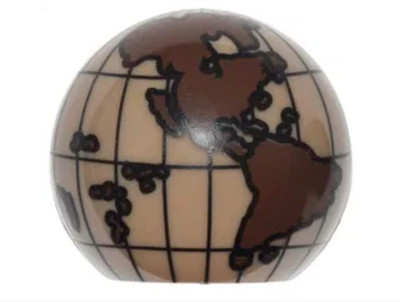 LEGO Hemisphere 2 x 2 Half w/ Western Hemisphere Globe (12213 / 47494) inv. 468