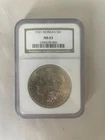 1921 $1 Morgan Silver Dollar NGC MS63
