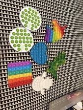 Lot Of 7 Pop It Fidget Toys