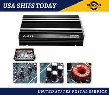 5800W 4 Channel Car Amplifier Stereo Audio Speaker Amp Device Fits Truck 