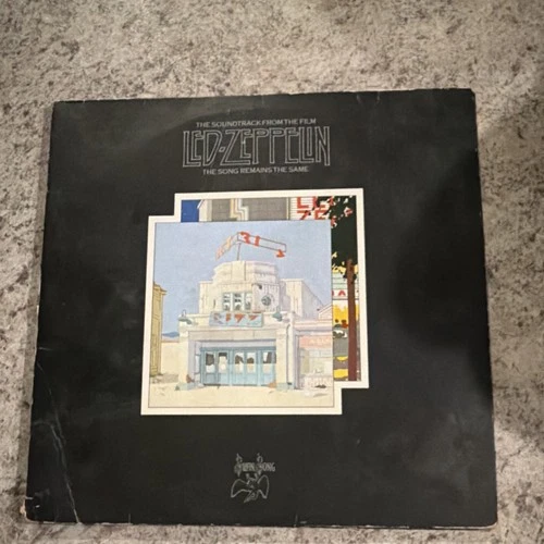 Led Zeppelin The Song Remains the Same Rock Double LP Vinyl Swan Song 12" 33 RPM