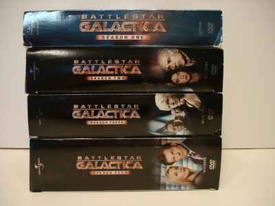 Battlestar Galactica: The Complete Series DVD Seasons 1, 2, 2.5, 3, 4, 4.5