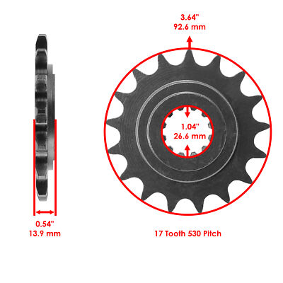 Front Drive Chain Sprocket for Kawasaki ZRX1200 2001-2005/ZX1100