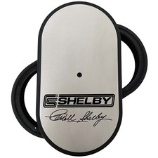 Carroll Shelby Signature - 15 Oval Air Cleaner Kit - Style 3 - Silver
