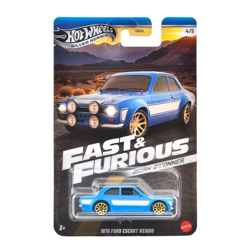 HOT WHEELS SILVER SERIES FAST & FURIOUS BRIAN O'CONNER CARS DIECAST SCALE 1:64 - Picture 4 of 7