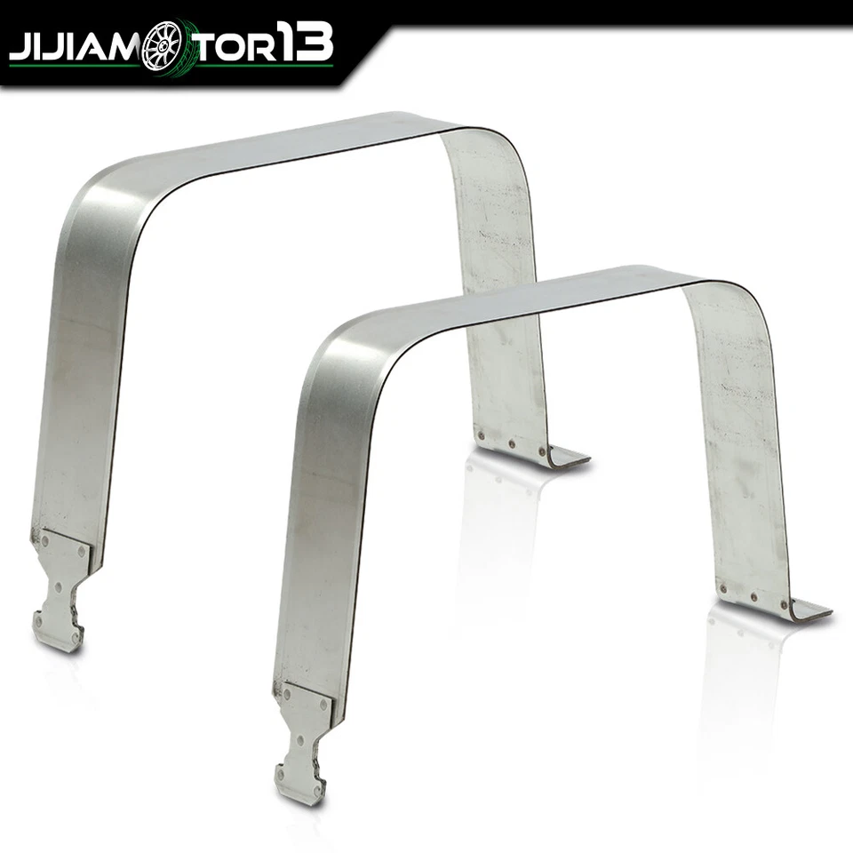 Par de correas para tanque de combustible aptas para Chevy Silverado GMC Sierra 1500 2500 3500 99-19 Foto 2 de 4