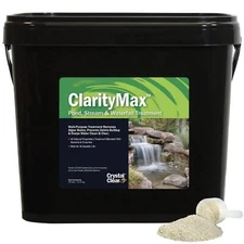 CrystalClear ClarityMax,All-in-One Pond Clarifier Treatment,Koi Fish&Pet Safe6LB