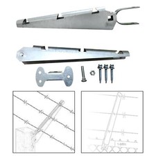 Extension Arm Fence Height Extension Multifunctional Reinforcement Rail Chain