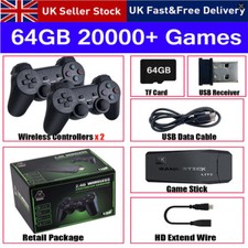 2 Wireless Game Controller Dual Vibration Gamepad For PlayStation2 PS2 TV Box UK