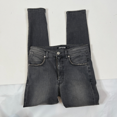 Adaption Women's Size 27 Gray Distressed Skinny Jeans | eBay