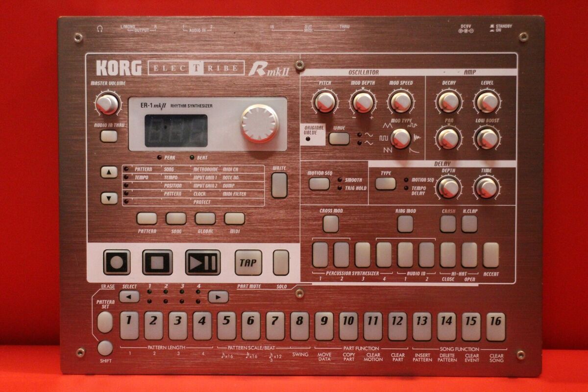 USED KORG ER-1 MKⅡ Sampler Synth Sequencer Electribe ER1 mk2