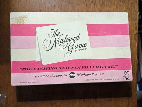 Vintage 1967 The Newlywed Game by Hasbro USA Original Box 1st Edition
