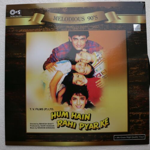 Hum Hai Rahi Pyar Ke Nadeem-Shravan Hindi LP Record Bollywood Indie W idealnym stanie-5127 - Zdjęcie 1 z 2
