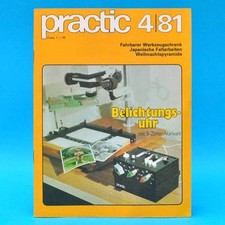 DDR practic 4/1981 Origami Tischfußball Weihnachtspyramide Springbillard R