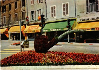 CPM Saint-Claude La pipe fleurie FRANCE (1336844)