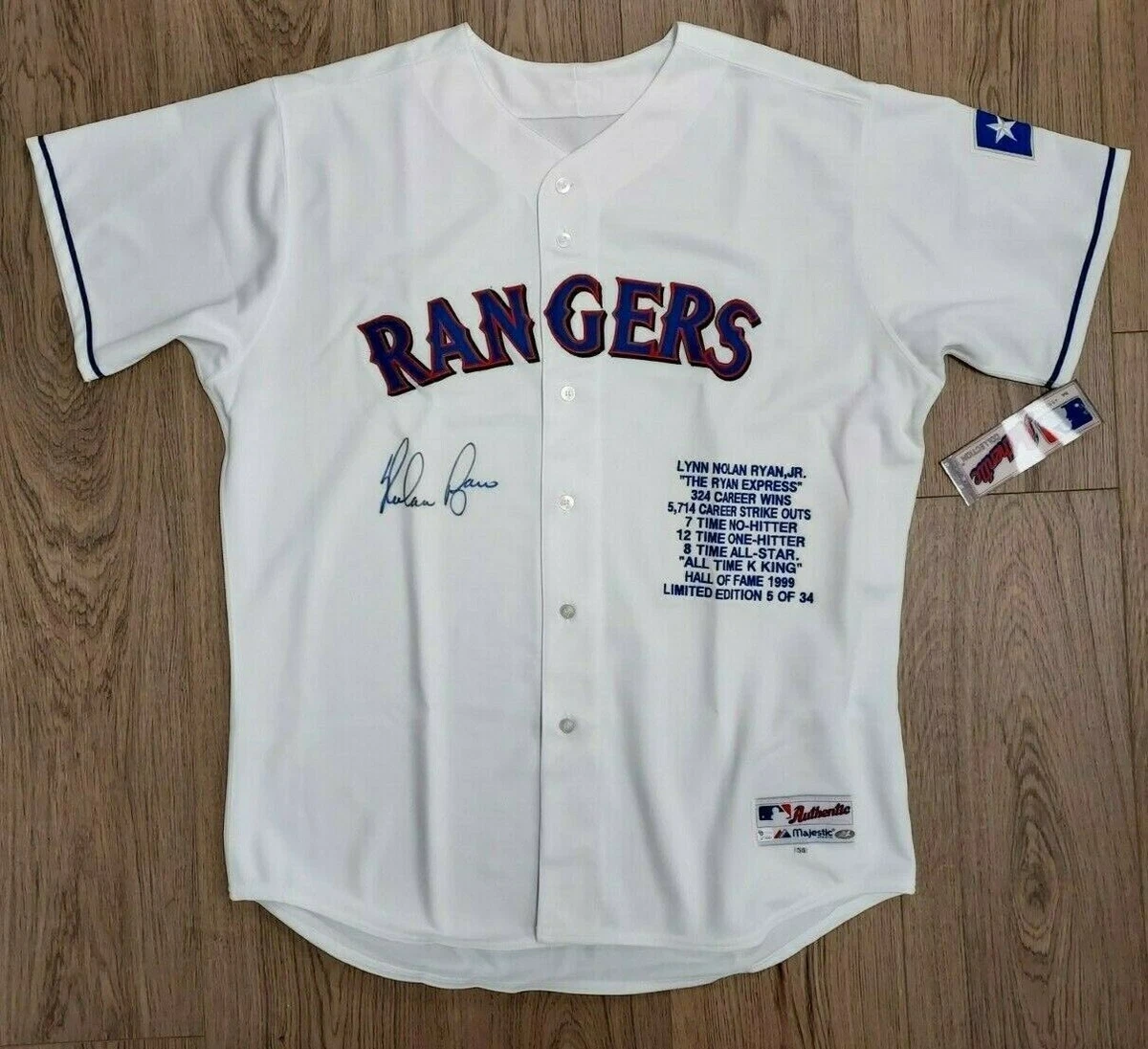 nolan ryan jersey texas rangers