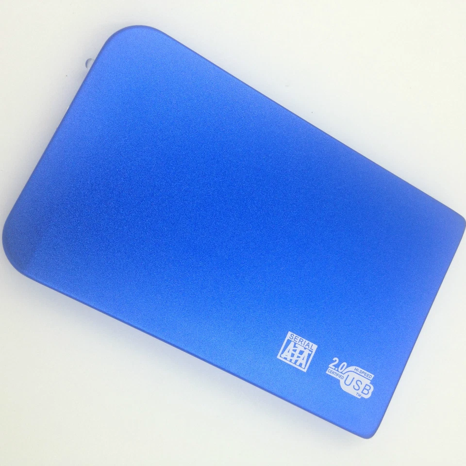 New 160GB 160 GB External Portable 2.5" USB 2.0 Hard Drive HDD POCKET SIZE BLUE - Image 3 of 4