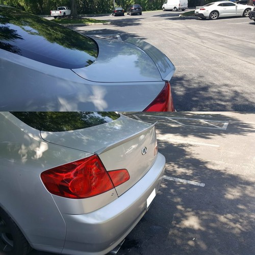 Duckbill 380P Type Rear Trunk Spoiler Wing Fits 1999~2002 Infiniti G20 Sedan - Picture 4 of 9