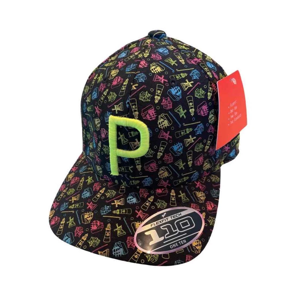 NEW PUMA FLEXFIT 110 GOLF CAP HAT 01 PUMA BLACK 023416 eBay