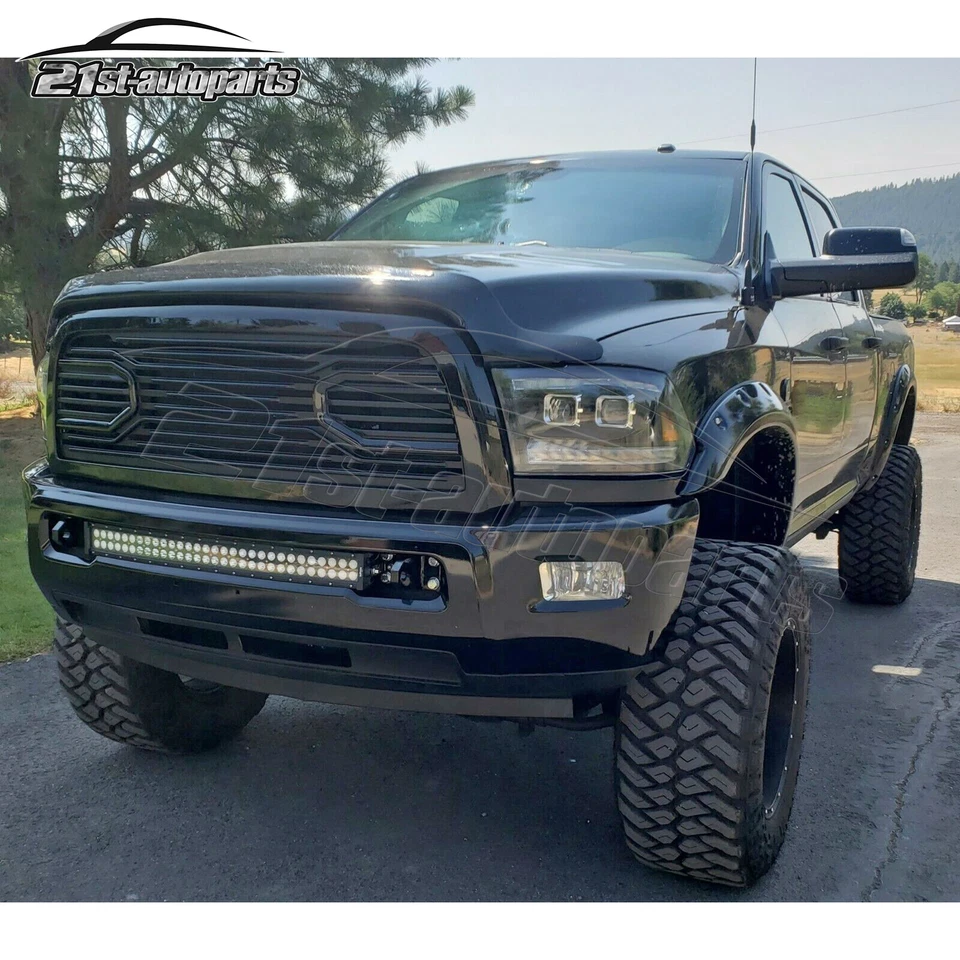 Kit de montaje de gancho de remolque barra de luz curva de 32" para parachoques Ram 2500 3500 4500 2010-2018 Foto 2 de 2