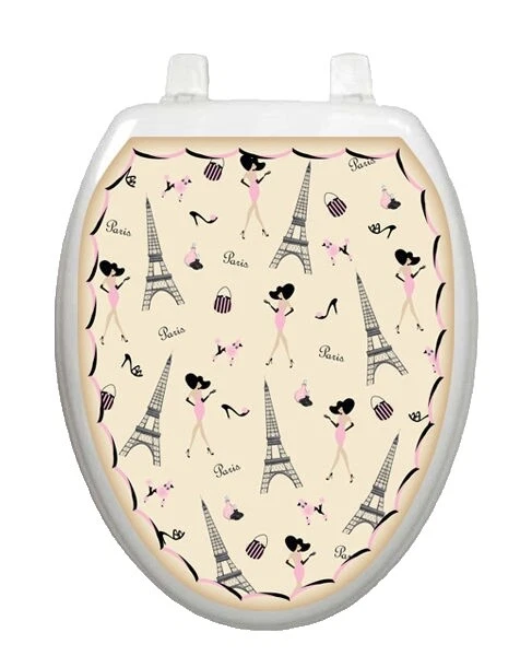 Белые чехлы на сиденья для унитаза ванны