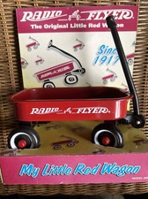 Vtg Little Red Wagon Radio Flyer Model 901, New 8  for Ages over 1 1/2 Yr  97