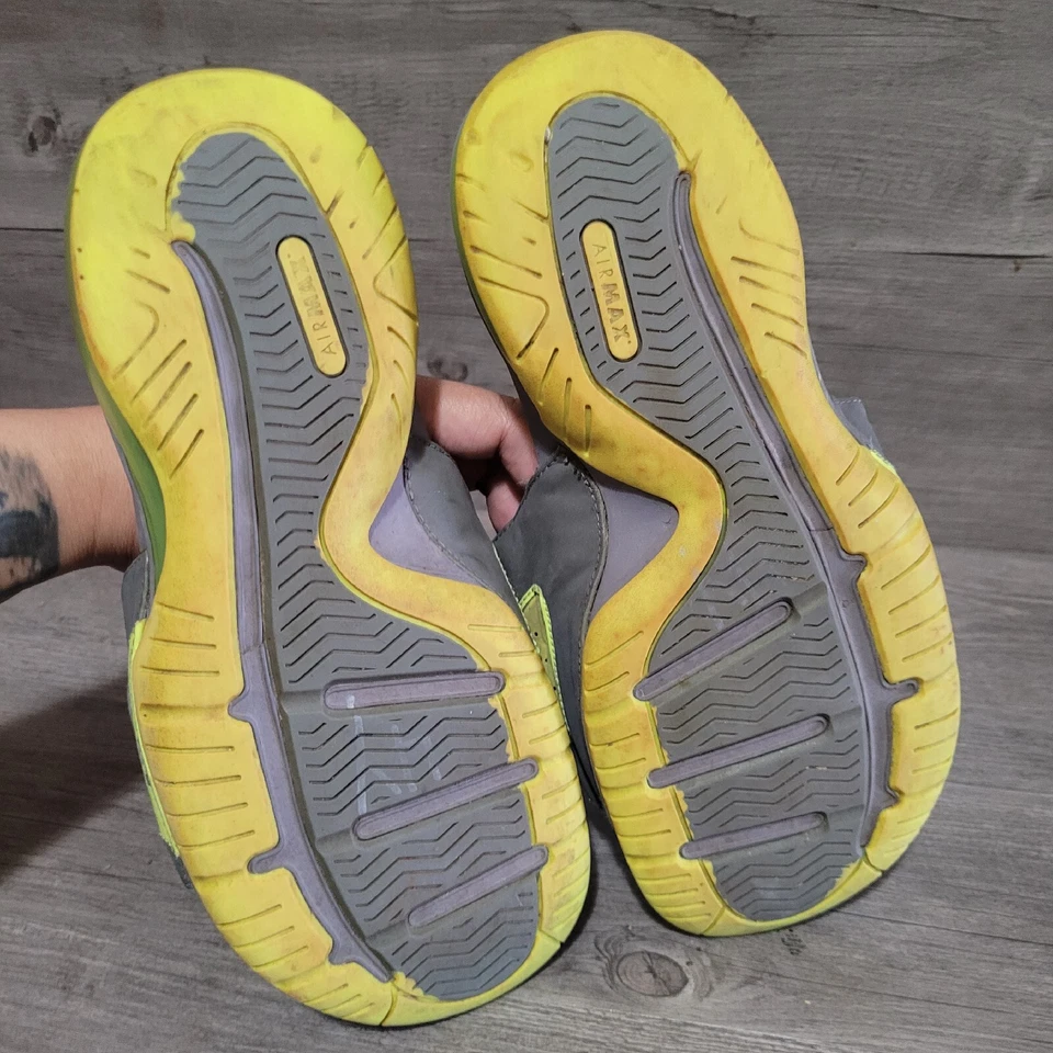 Nike Air Max Lebron Slides Mens Size 9 Dunkman Green Grey Slippers - Изображение 4 из 4