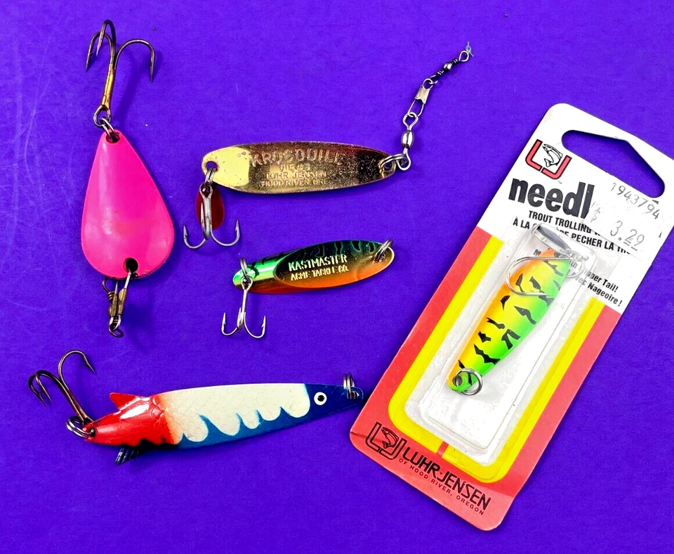 Lot* Luhr Jensen Krocodile #3 - Needle fish and Acme Tackle Co. - 5 Lure Lot. jq - Image 4 of 4