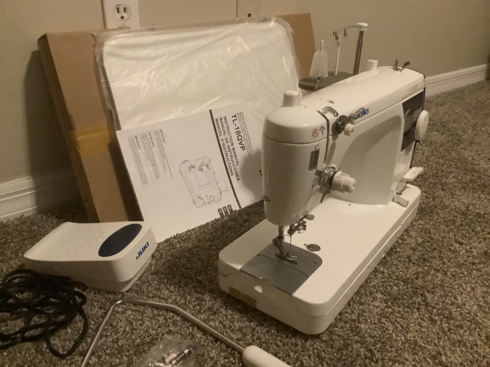 Juki Haruka TL18QVP Sewing And Quilting Machine eBay