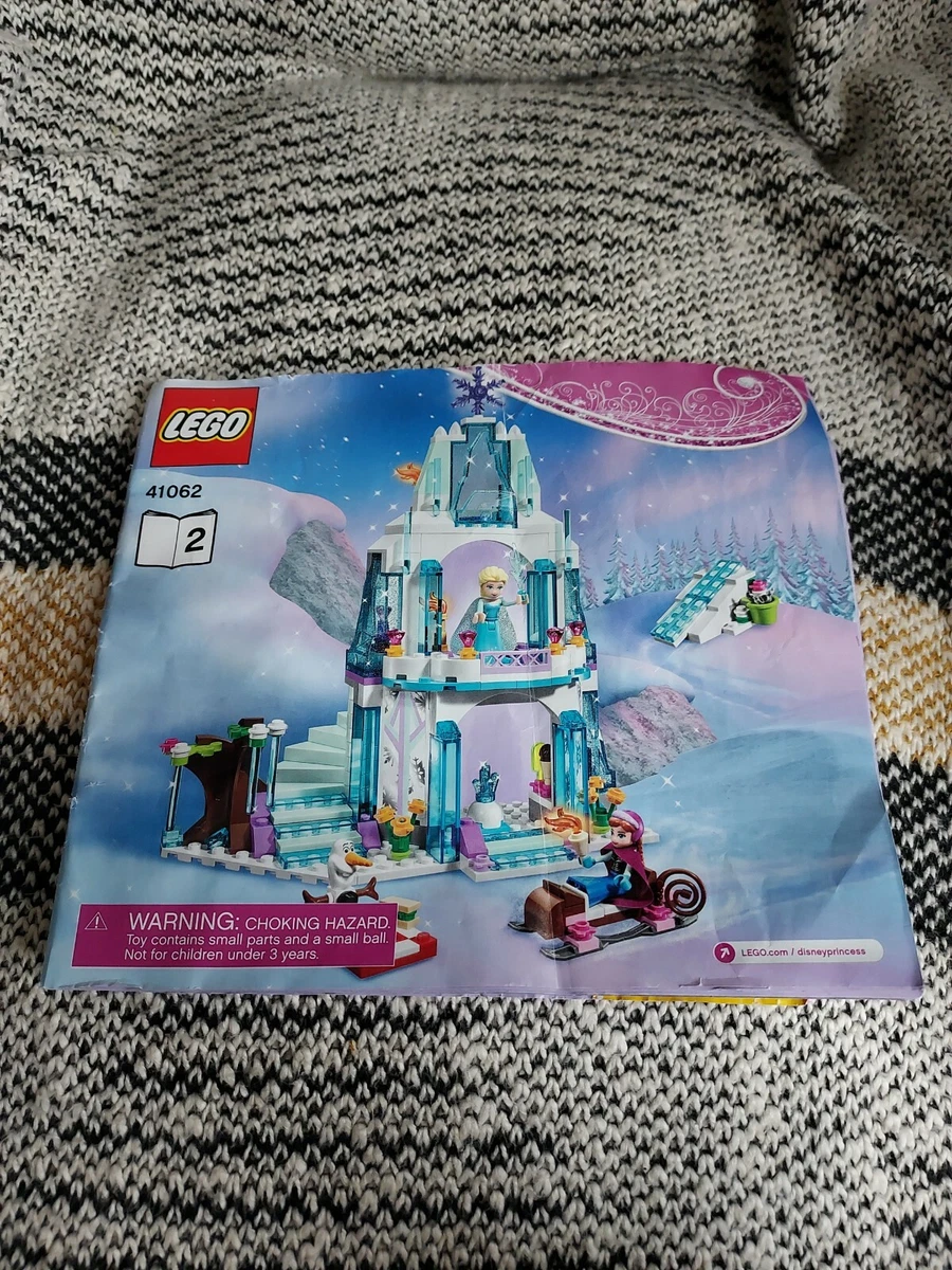 2015 Disney Princess Lego 41062 Instruction Manual Book 2 Elsa Castle BOOK ONLY