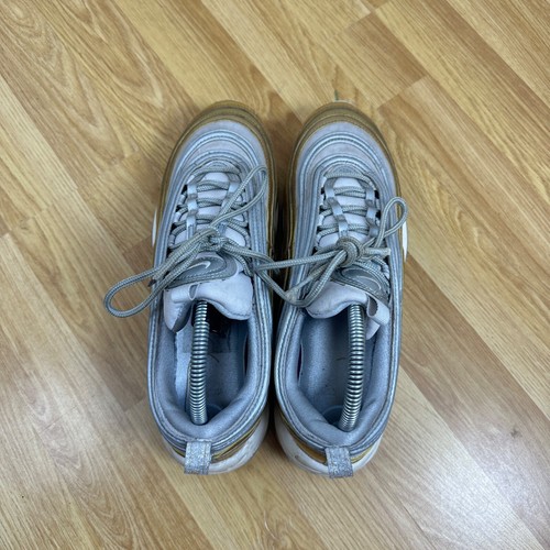 Nike Air Max 97 Vast Grey Metallic Gold Women's UK 7 Trainer - Picture 8 of 11