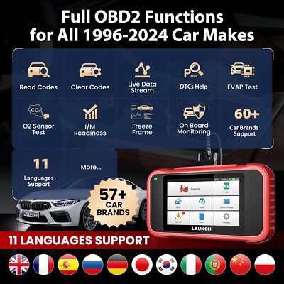 LAUNCH X431 PRO ELITE V Dispositivo Diagnostico Professionale OBD2 TUTTI I SISTEMI Con CAN FD