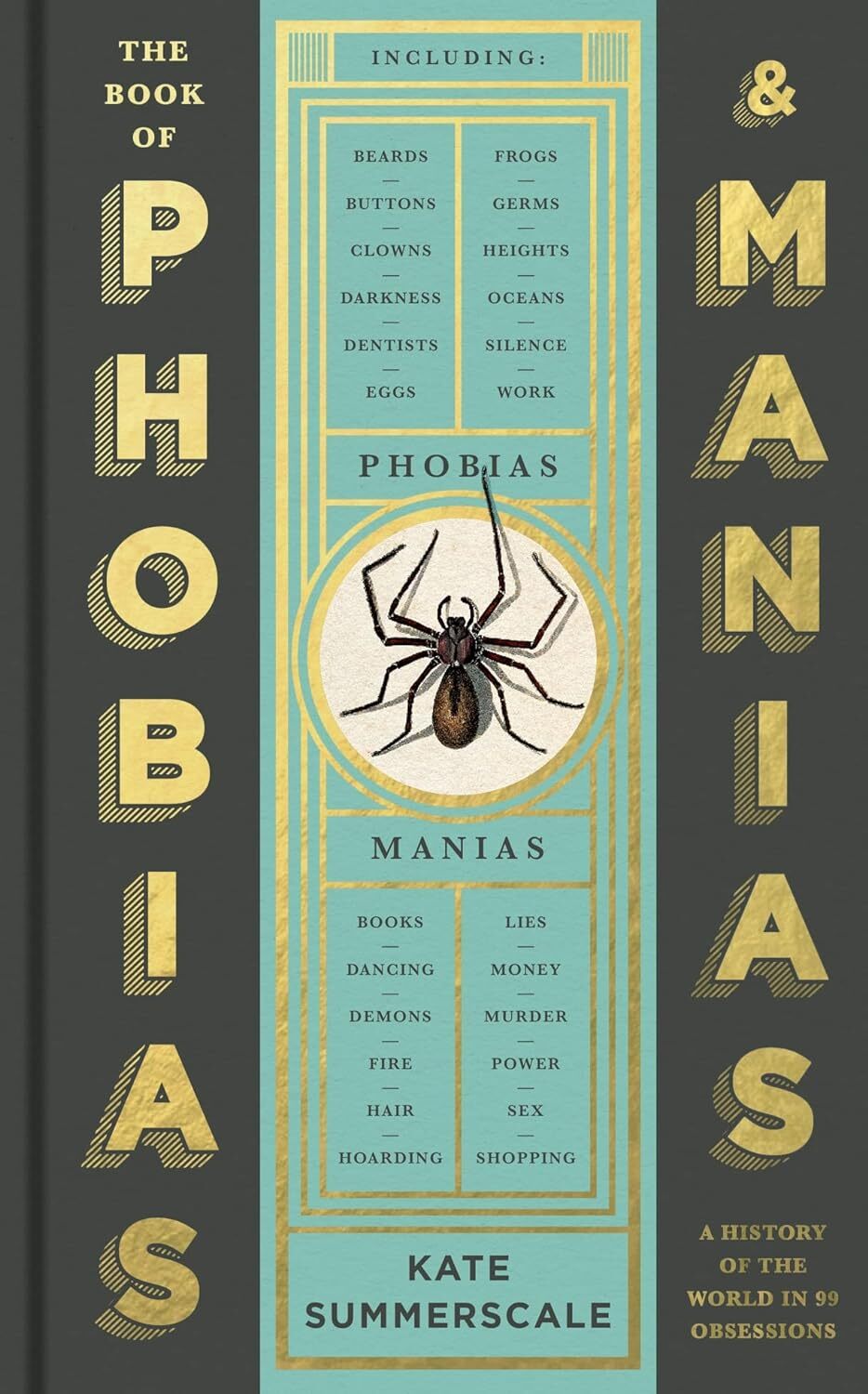 The Book of Phobias and Manias: A History of the World  - Hardback