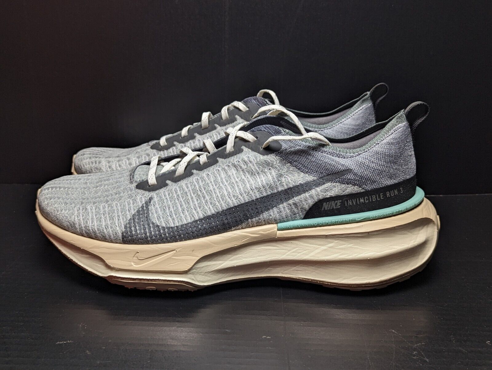 The Nike ZoomX Invincible Run Flyknit 3 Is Sleek in Cool Grey and Pewter