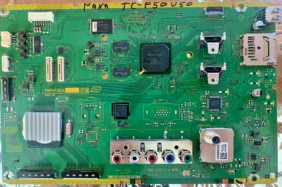 Panasonic TC-50PU54 TNPA5674 SU TNPA5675 SD TC-P50U50 TC-P50UT50