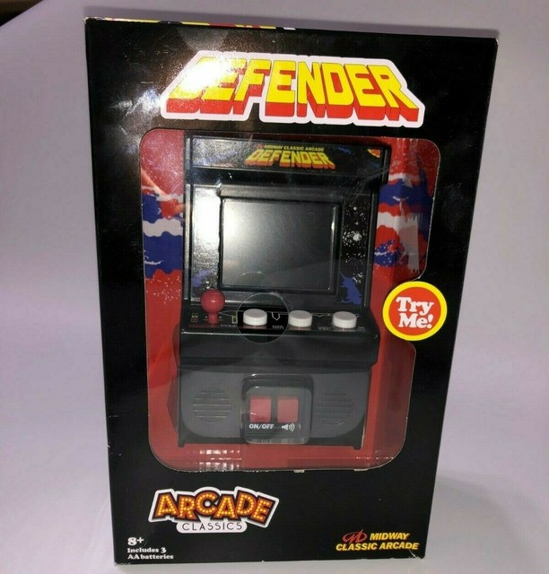 Mini Arcade Classics Defender #17 Handheld Retro Game Basic Fun - GREAT