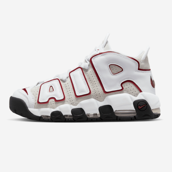 Nike Air More Uptempo '96 White-Red New Sneakers Size 10 US Nike Air More Uptempo '96 White-Red New Sneakers Size 10 US