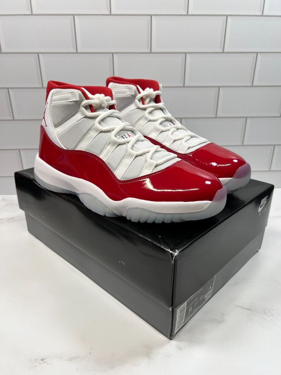 Nike Retro Air Jordan Cherry Red 11s 11 Men's Men | eBay
