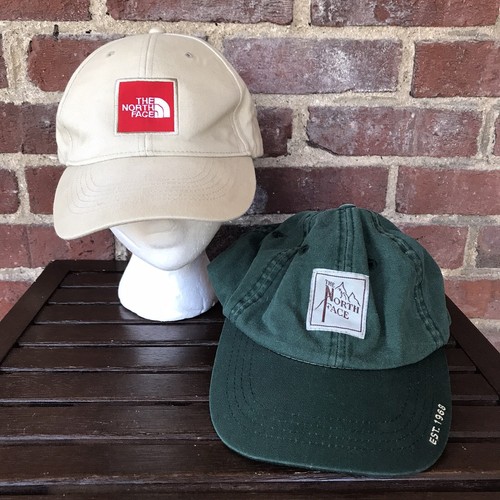 north face baseball caps hats patch log 