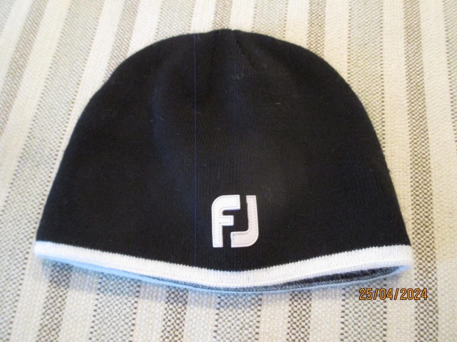 FOOTJOY KNIT GOLF HAT - USED - ONE SIZE