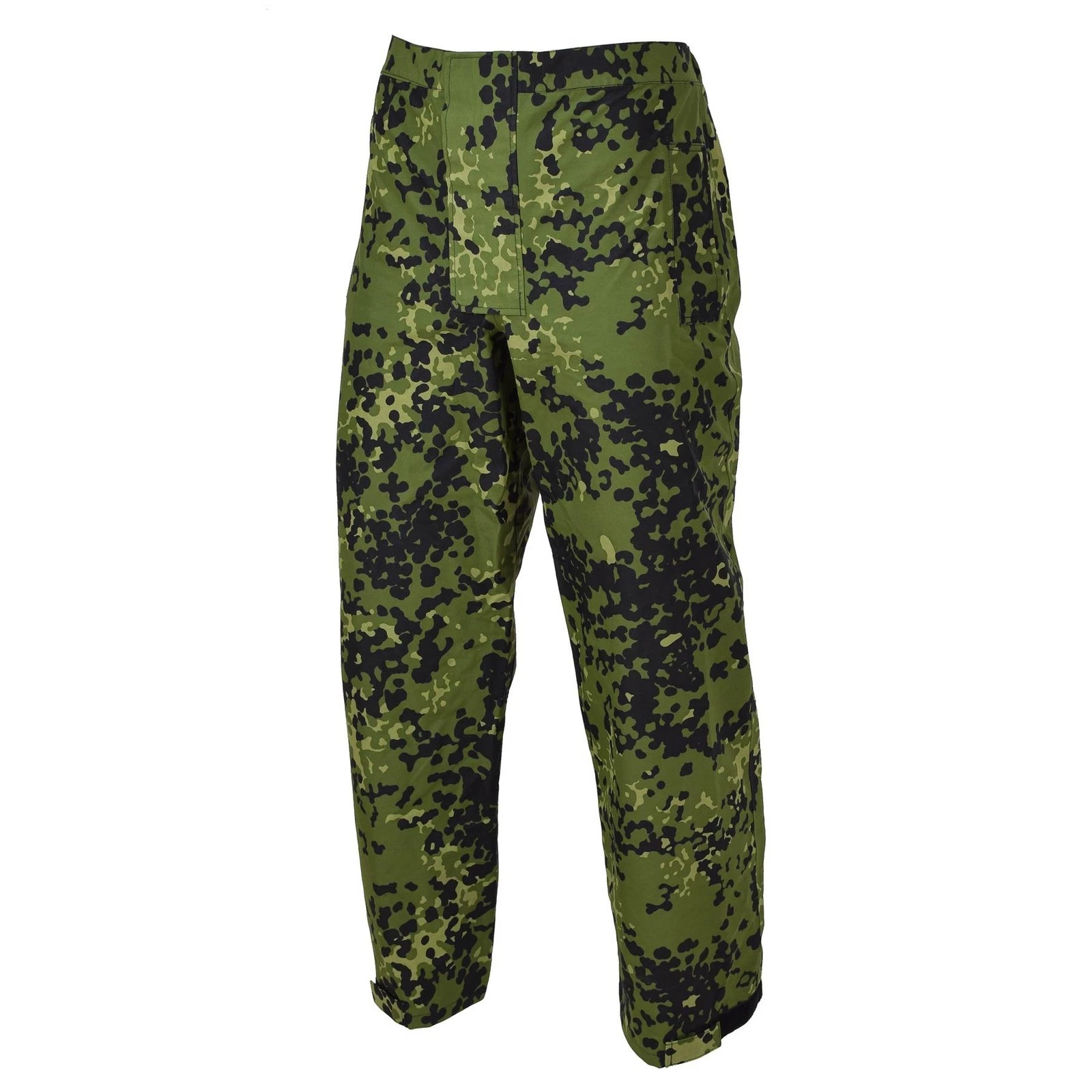 Original Danish Military Camouflage M84 Rain Pants Waterproof Elastic...