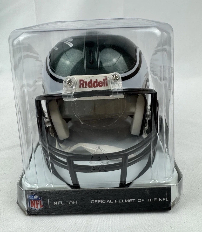 Minicasco firmado por Kiko Alonso Eagles con certificado de autenticidad - Coleccionista NFL en caja Foto 2 de 4