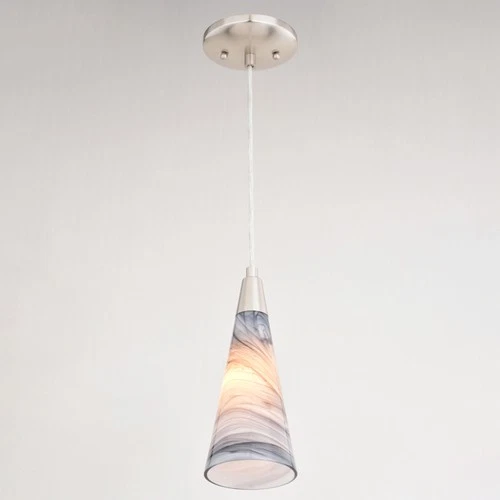 Vaxcel Lighting P0409 Milano 4"W Mini Pendant - Black - Picture 7 of 12